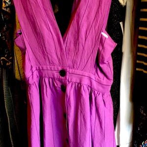 Sandro Purple Dress